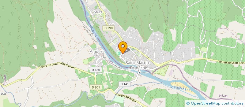 localisation de l'entreprise BLUE MAJOR  TALLOIRES-MONTMIN