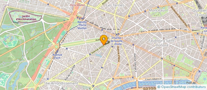 localisation de l'entreprise BLUE MANAGEMENT  PARIS