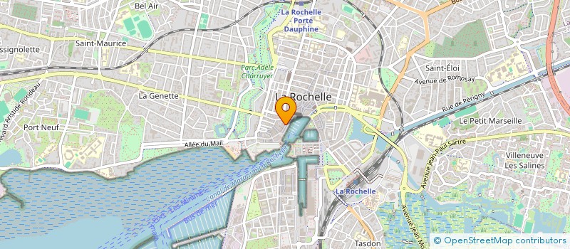 localisation de l'entreprise BLUE MARINE  LA ROCHELLE