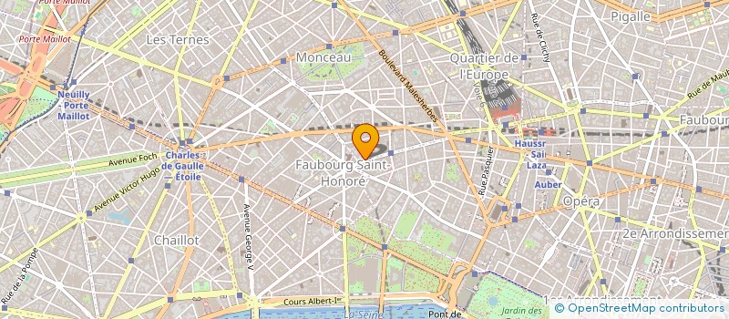 localisation de l'entreprise BLUE MED à PARIS