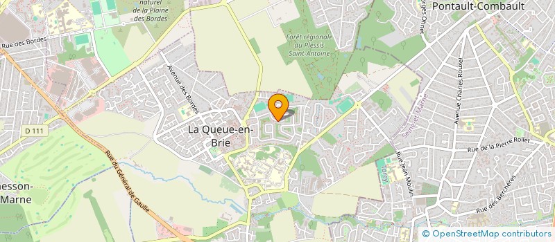 localisation de l'entreprise BLUE MONDOLE CONSULTING  LA QUEUE-EN-BRIE