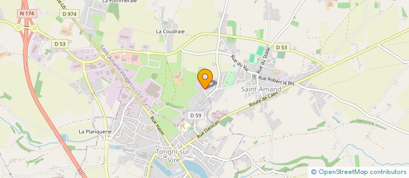 localisation de l'entreprise BLUE MONKEY STUDIO  SAINT-AMAND-VILLAGES