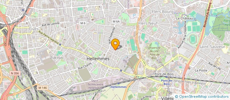 localisation de l'entreprise BLUE MOON à LILLE