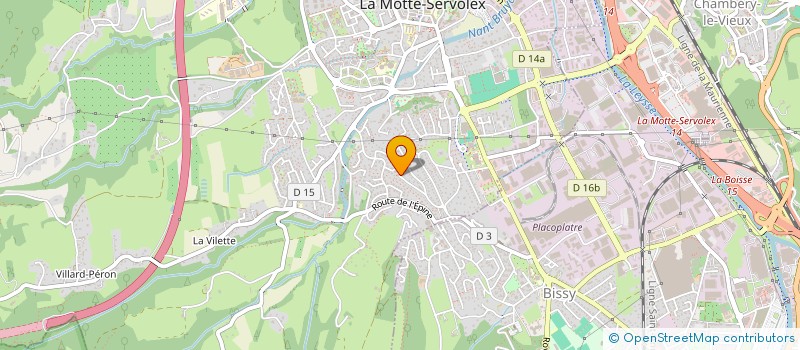 localisation de l'entreprise BLUE MOONLIGHT  LA MOTTE-SERVOLEX