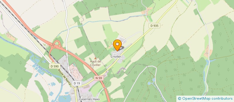 localisation de l'entreprise BLUE MOUM'S  MERVILLER