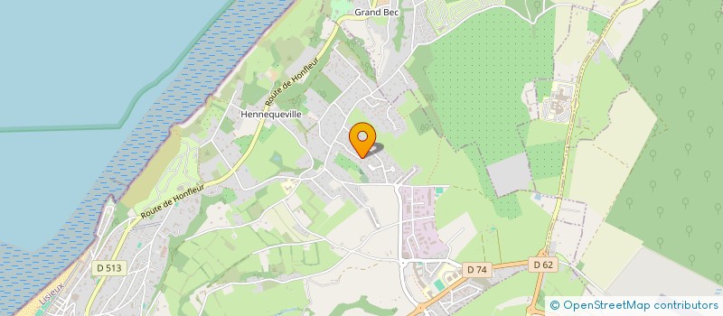 localisation de l'entreprise BLUE MUSTANG STUDIO  TROUVILLE-SUR-MER