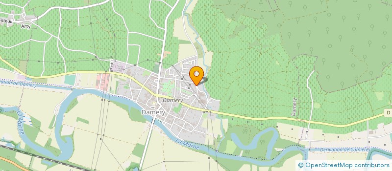 localisation de l'entreprise BLUE NAUTIC  CUMIERES