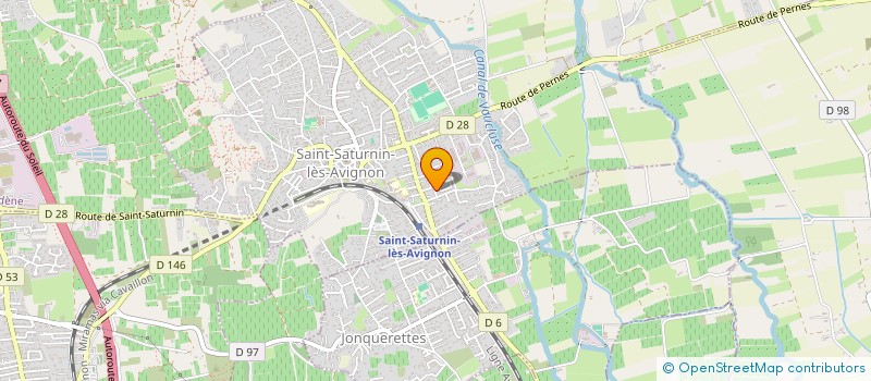 localisation de l'entreprise BLUE NIGHT  SAINT-SATURNIN-LES-AVIGNON