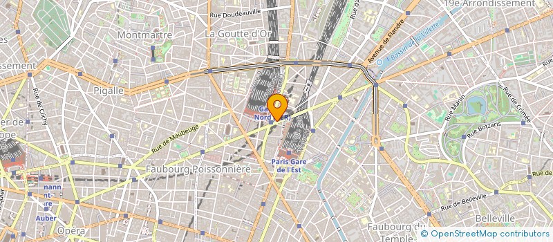 localisation de l'entreprise BLUE NORD VIDEO  PARIS