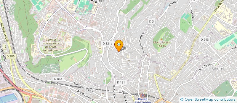 localisation de l'entreprise BLUE NOTE APPAREL PRODUCTIONS  MONT-SAINT-AIGNAN