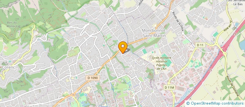 localisation de l'entreprise BLUE OAK à MEYLAN