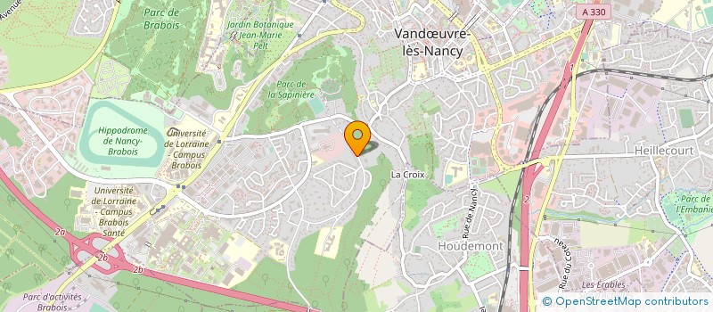 localisation de l'entreprise BLUE OMINGMAK  VANDUVRE-LES-NANCY