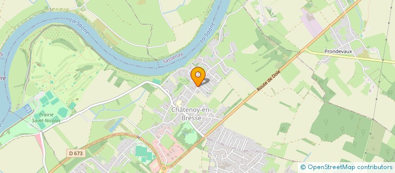 localisation de l'entreprise BLUE PALMER  CHATENOY-EN-BRESSE