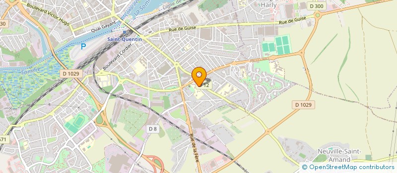 localisation de l'entreprise BLUE PHOENIX à SAINT-QUENTIN