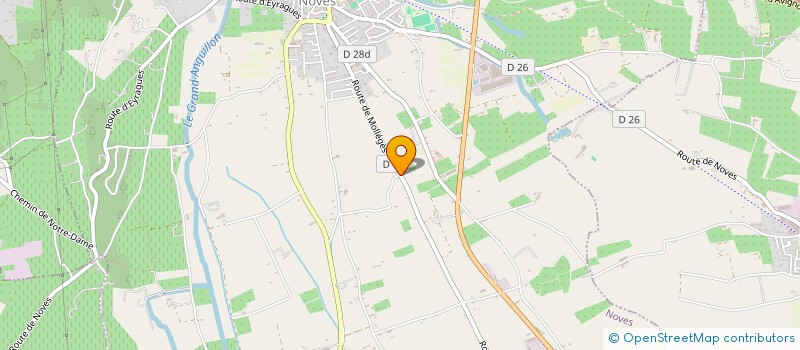 localisation de l'entreprise BLUE POOL SERVICES  NOVES