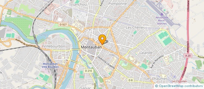 localisation de l'entreprise BLUE POPPIES  MONTAUBAN