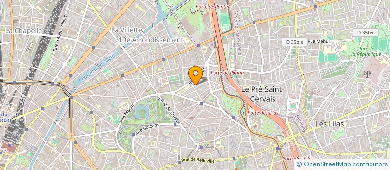 localisation de l'entreprise BLUE POPPY RECORDS  PARIS