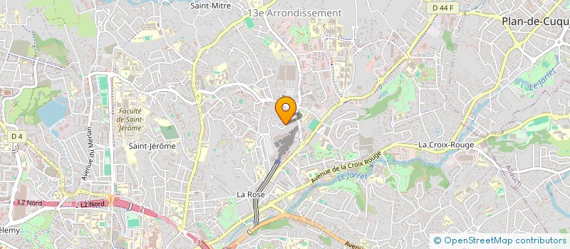 localisation de l'entreprise BLUE RIDER à MARSEILLE