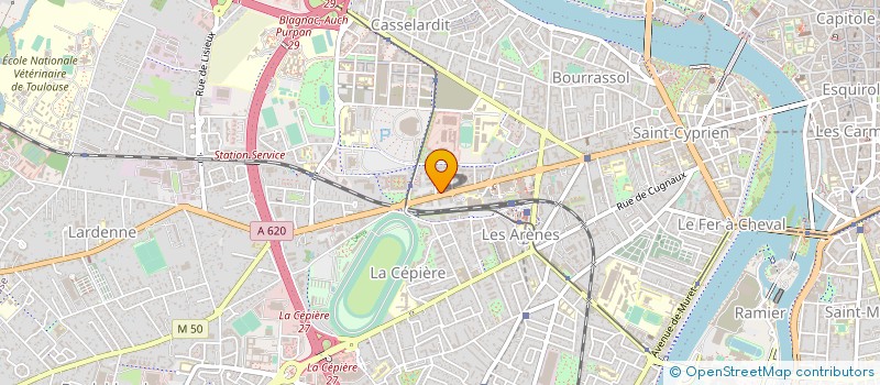 localisation de l'entreprise BLUE RIVER SYSTEM à TOULOUSE