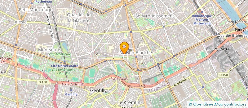 localisation de l'entreprise BLUE SAILING  PARIS