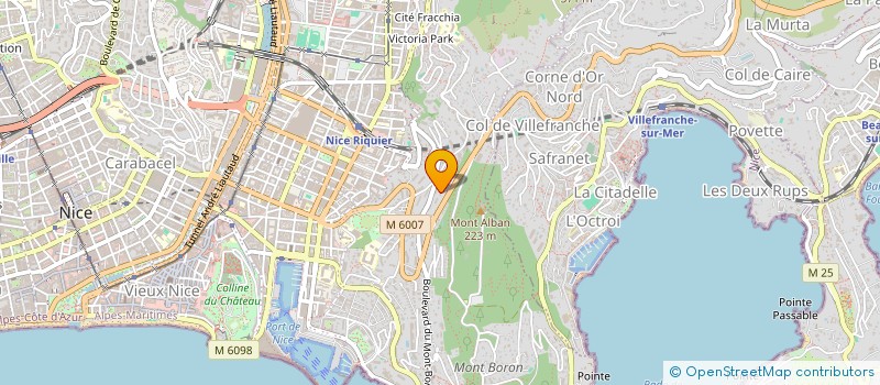 localisation de l'entreprise BLUE SEA HORIZON SAS  NICE