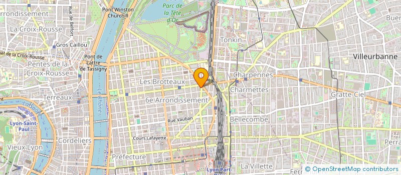 localisation de l'entreprise BLUE SEVEN  LYON