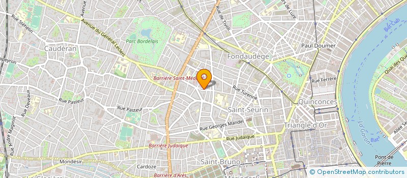 localisation de l'entreprise BLUE SHORE à BORDEAUX