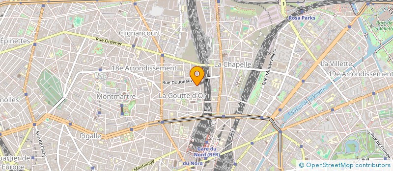 localisation de l'entreprise BLUE SKY  PARIS