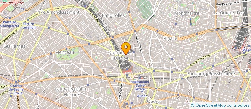 localisation de l'entreprise BLUE SKY  PARIS