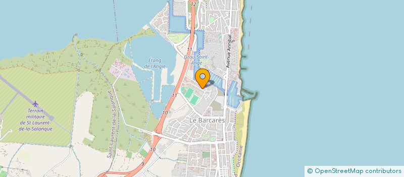 localisation de l'entreprise BLUE SKY  LE BARCARES