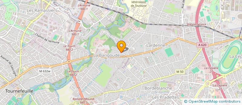 localisation de l'entreprise BLUE SOLARIS à TOULOUSE