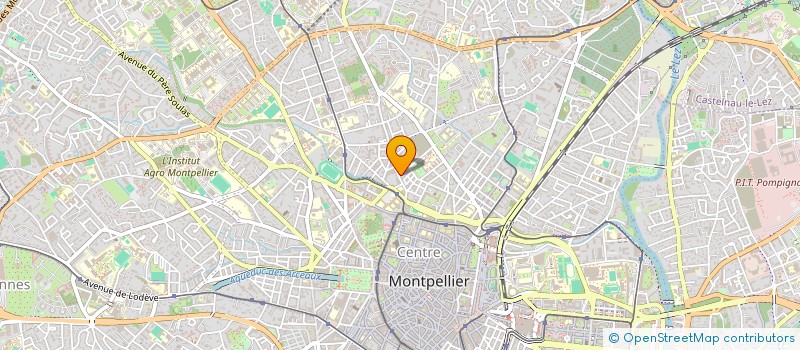 localisation de l'entreprise BLUE SOLIDARITY à MONTPELLIER