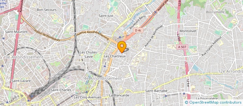 localisation de l'entreprise BLUE STAR PISCINES à MARSEILLE