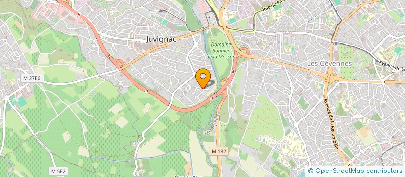 localisation de l'entreprise BLUE STARLIGHT  JUVIGNAC