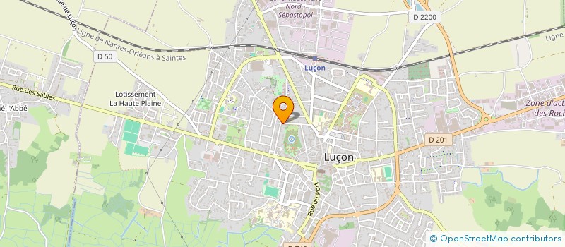 localisation de l'entreprise BLUE STRATEGY  LUCON