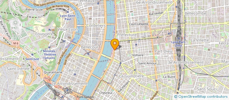 localisation de l'entreprise BLUE SUBMARINE  LYON