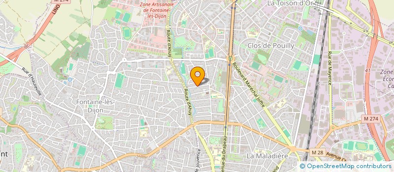 localisation de l'entreprise BLUE SUNSHINE MUSIC  DIJON