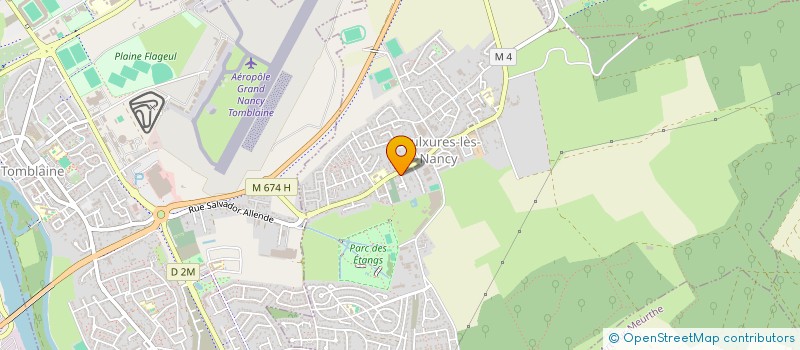 localisation de l'entreprise BLUE TEACHER  SAULXURES-LES-NANCY