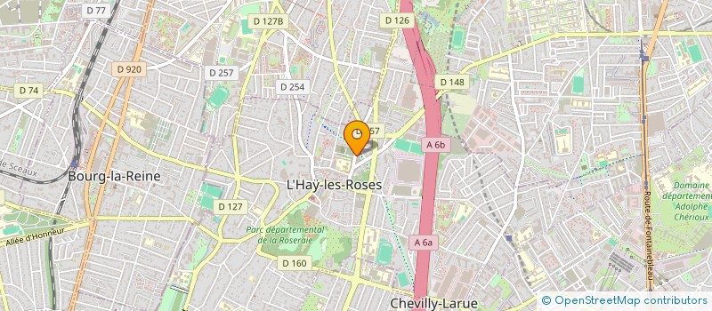 localisation de l'entreprise BLUE THEATER  L'HAY-LES-ROSES