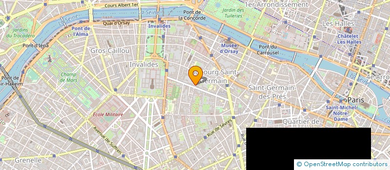 localisation de l'entreprise BLUE VELVET COMMUNICATIONS  PARIS