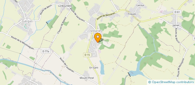 localisation de l'entreprise BLUE WEALTH MANAGEMENT  VILLARIES