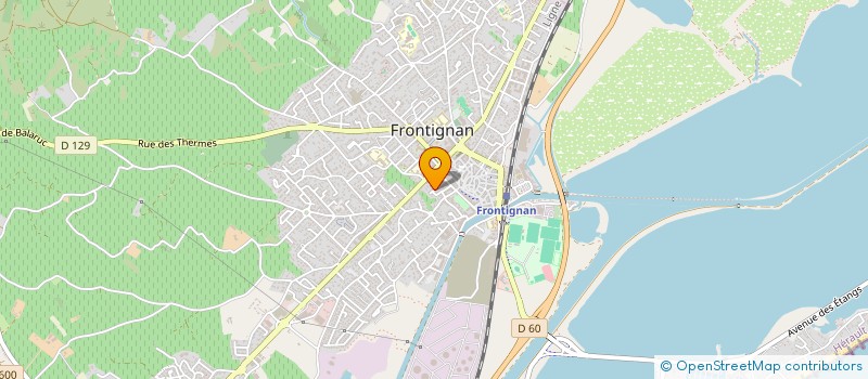 localisation de l'entreprise BLUE ZEBRA CONSULTANTS à FRONTIGNAN