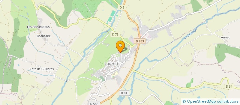 localisation de l'entreprise BLUEBABAR  LAUZERTE