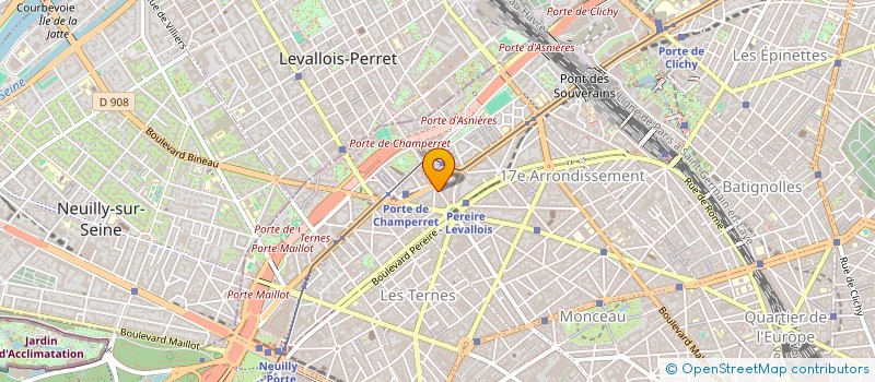 localisation de l'entreprise BLUEBERRY SCI  PARIS