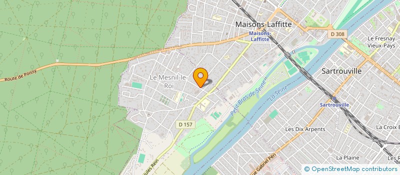 localisation de l'entreprise BLUEBERRY WEALTH MANAGEMENT  LE MESNIL-LE-ROI