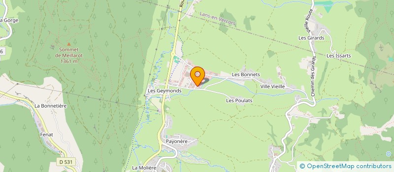 localisation de l'entreprise BLUEBIRD à VILLARD-DE-LANS