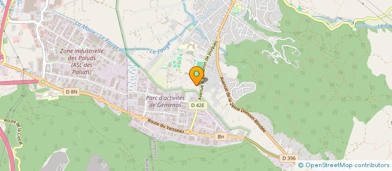 localisation de l'entreprise BLUEBIRD DEVELOPMENT  GEMENOS