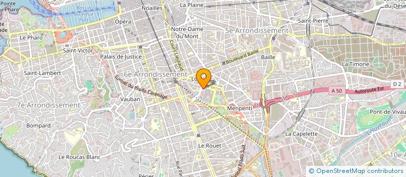 localisation de l'entreprise BLUECH BUSINESS à MARSEILLE