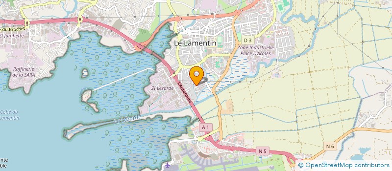 localisation de l'entreprise BLUEDOM à LE LAMENTIN