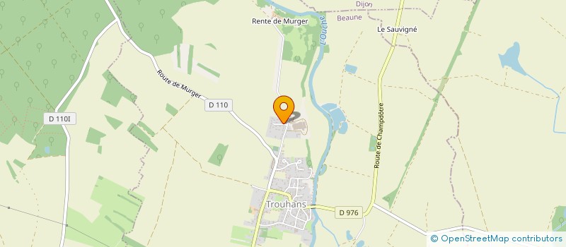localisation de l'entreprise BLUEHOK à TROUHANS